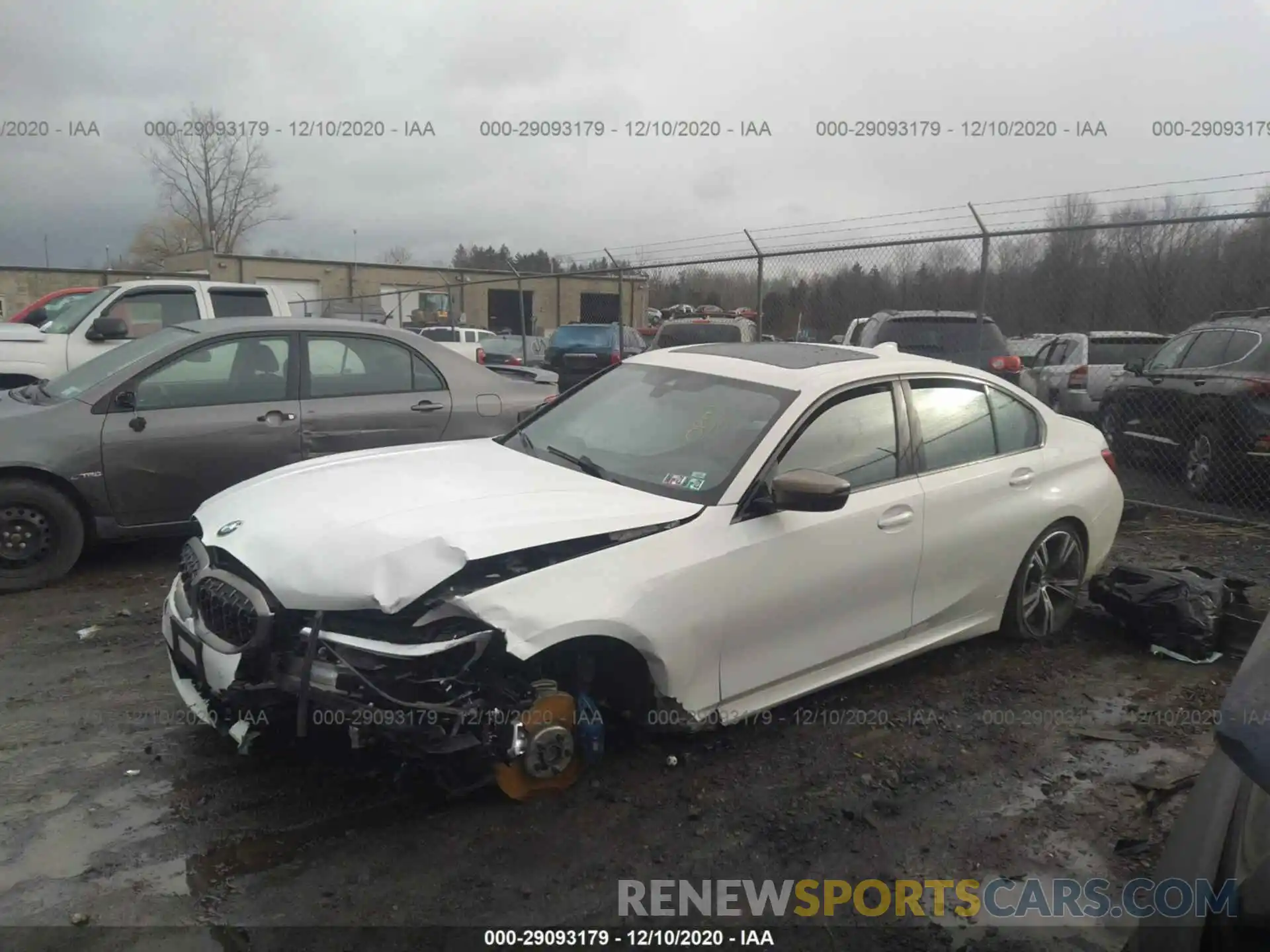 2 Photograph of a damaged car WBA5U9C09LFJ84797 BMW 3 SERIES 2020