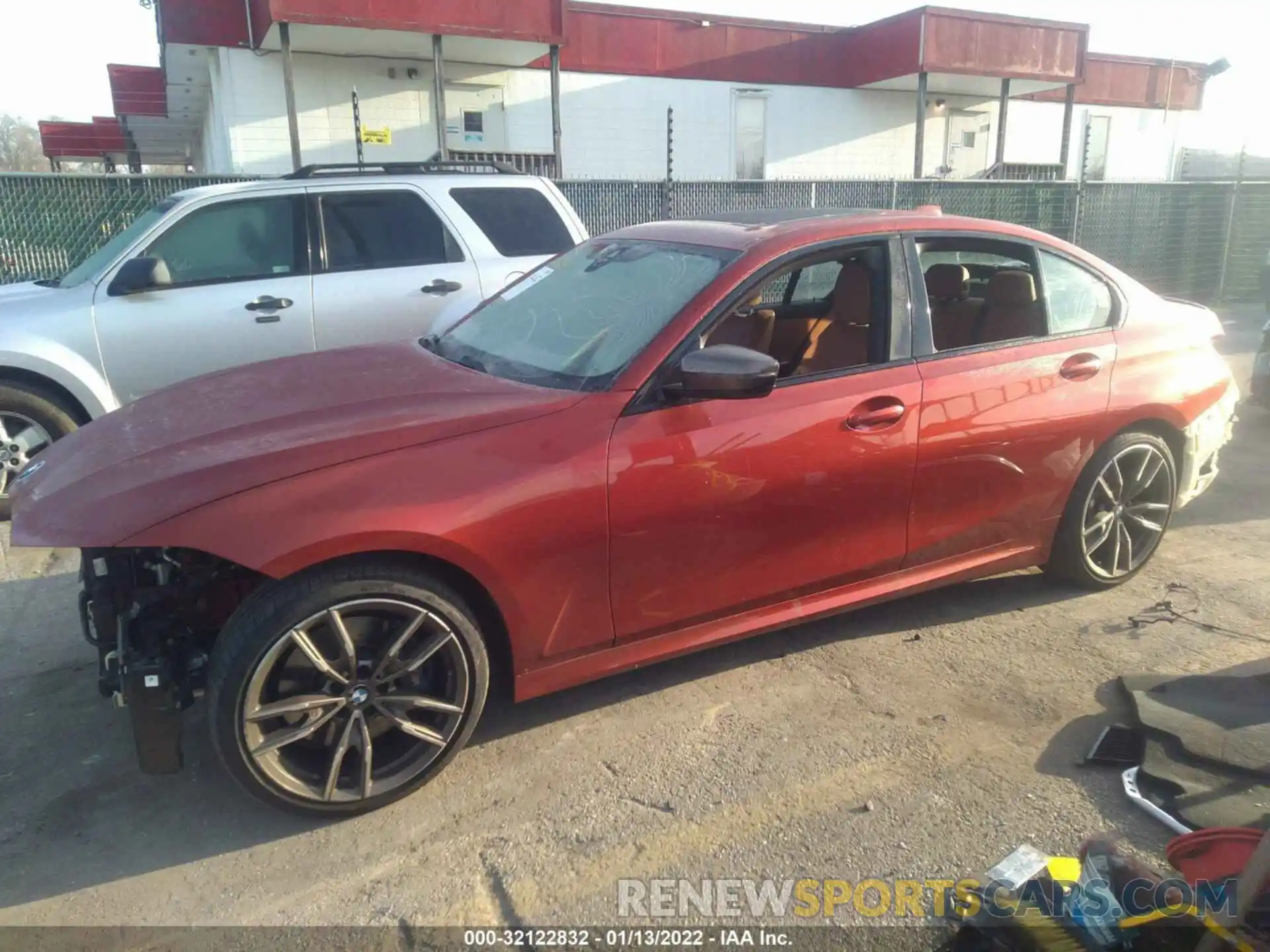 2 Photograph of a damaged car WBA5U9C0XLFH15105 BMW 3 SERIES 2020