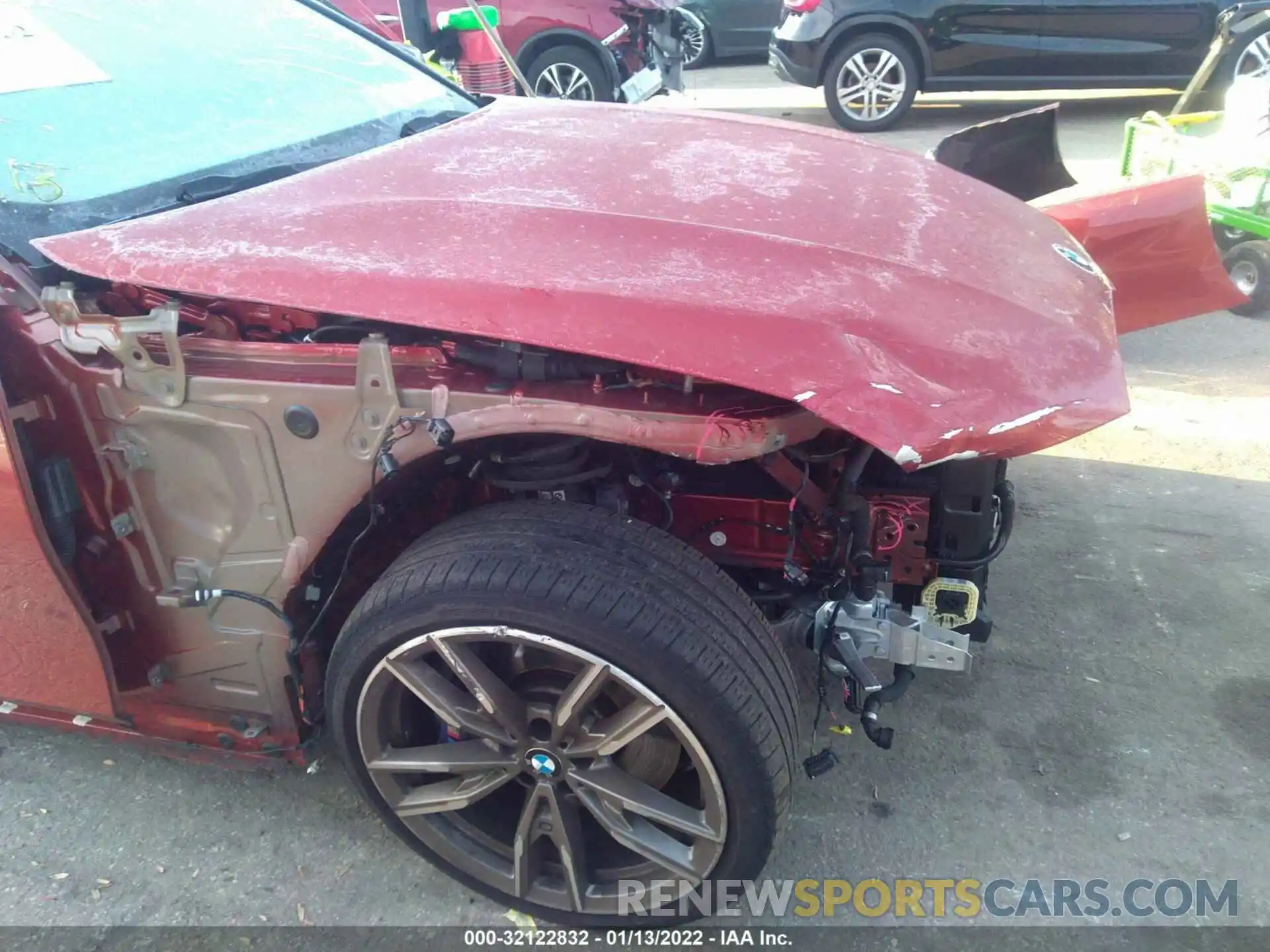 6 Photograph of a damaged car WBA5U9C0XLFH15105 BMW 3 SERIES 2020