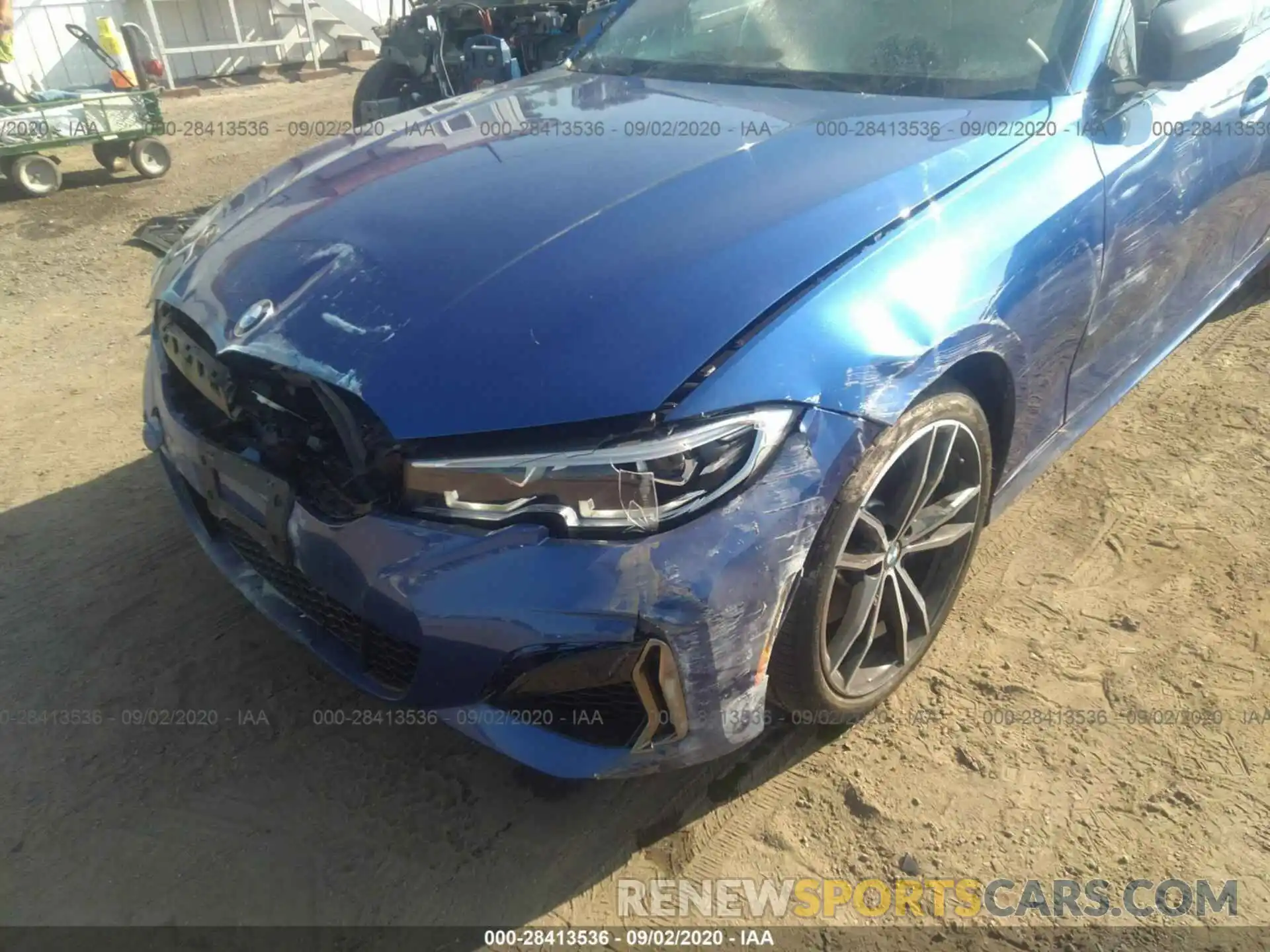 6 Photograph of a damaged car WBA5U9C0XLFH23852 BMW 3 SERIES 2020