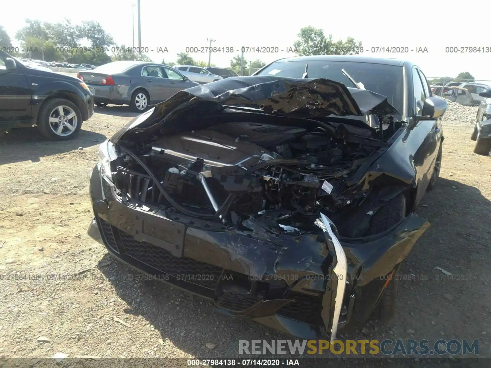 6 Photograph of a damaged car WBA5U9C0XLFH57354 BMW 3 SERIES 2020