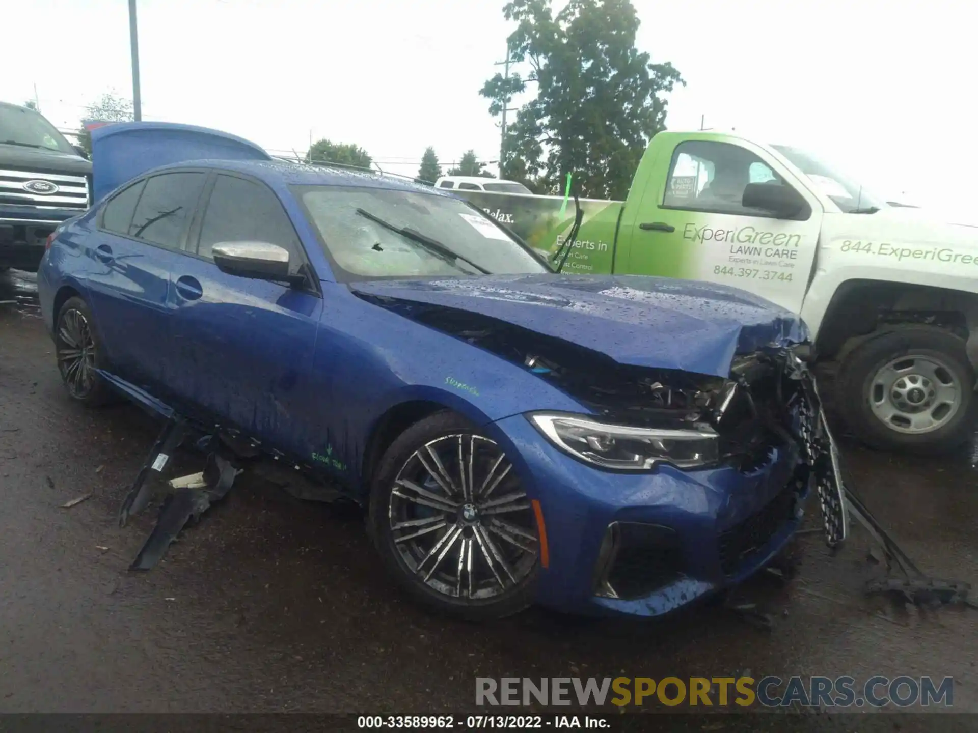 1 Photograph of a damaged car WBA5U9C0XLFH59010 BMW 3 SERIES 2020