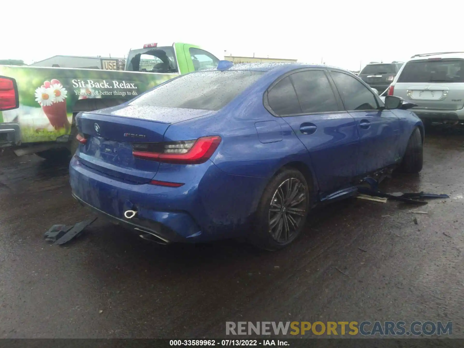 4 Photograph of a damaged car WBA5U9C0XLFH59010 BMW 3 SERIES 2020