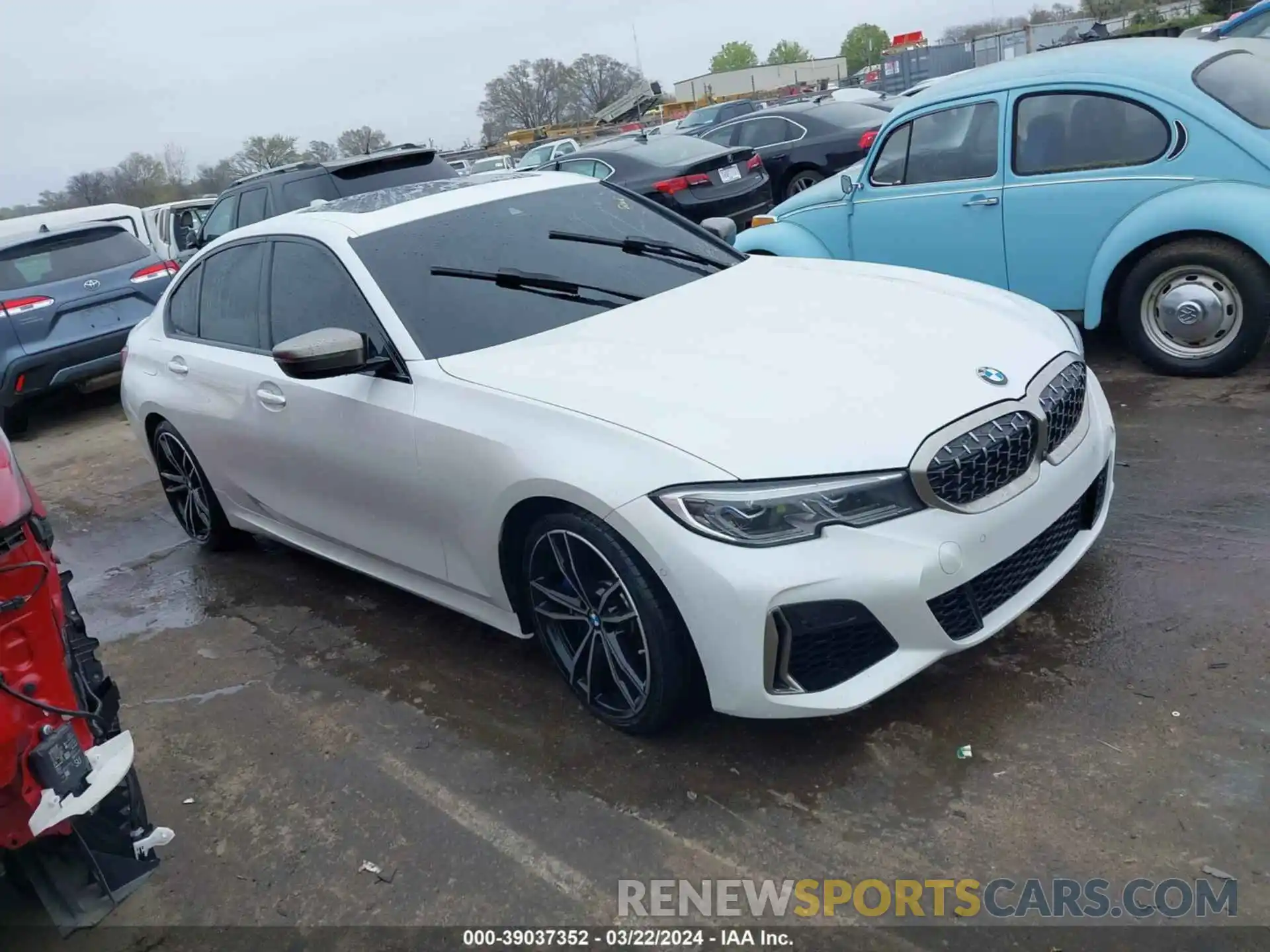 1 Photograph of a damaged car WBA5U9C0XLFH85395 BMW 3 SERIES 2020