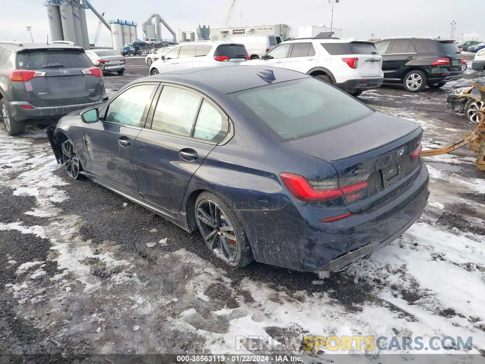 3 Photograph of a damaged car WBA5U9C0XLFH95148 BMW 3 SERIES 2020