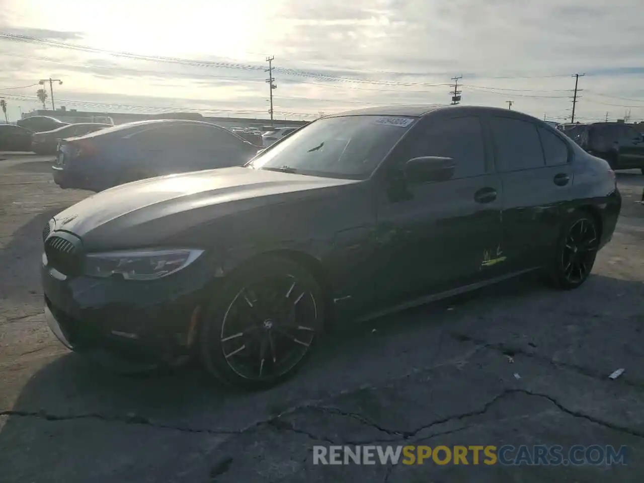 1 Photograph of a damaged car 3MW5P7J00M8C11927 BMW 3 SERIES 2021