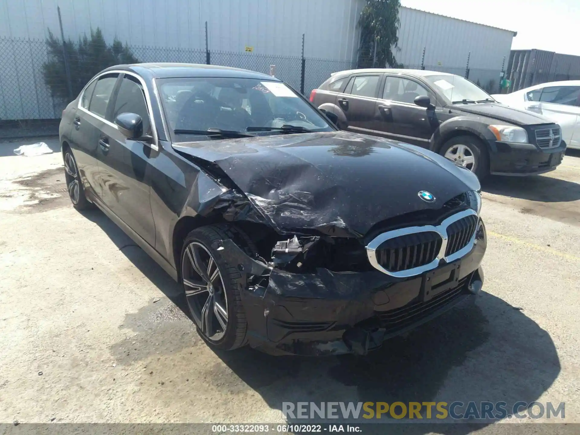 6 Photograph of a damaged car 3MW5P7J01M8C01066 BMW 3 SERIES 2021