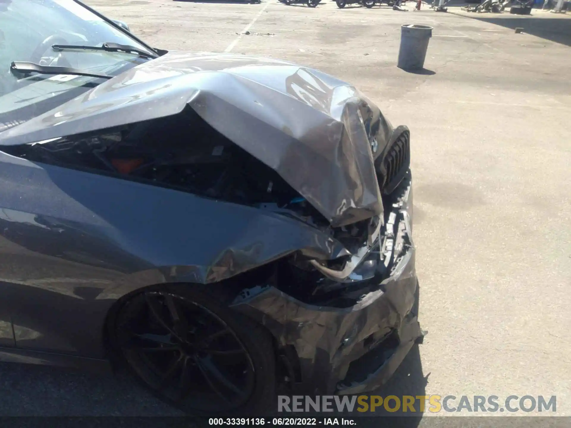 6 Photograph of a damaged car 3MW5P7J02M8B71477 BMW 3 SERIES 2021