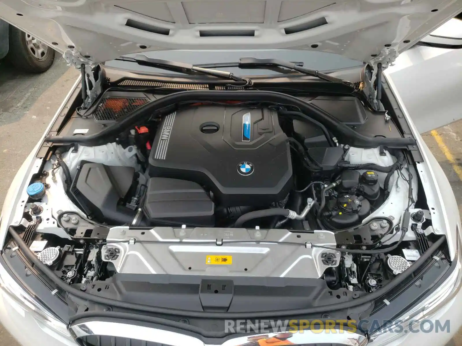 7 Фотография поврежденного автомобиля 3MW5P7J04M8B78883 BMW 3 SERIES 2021