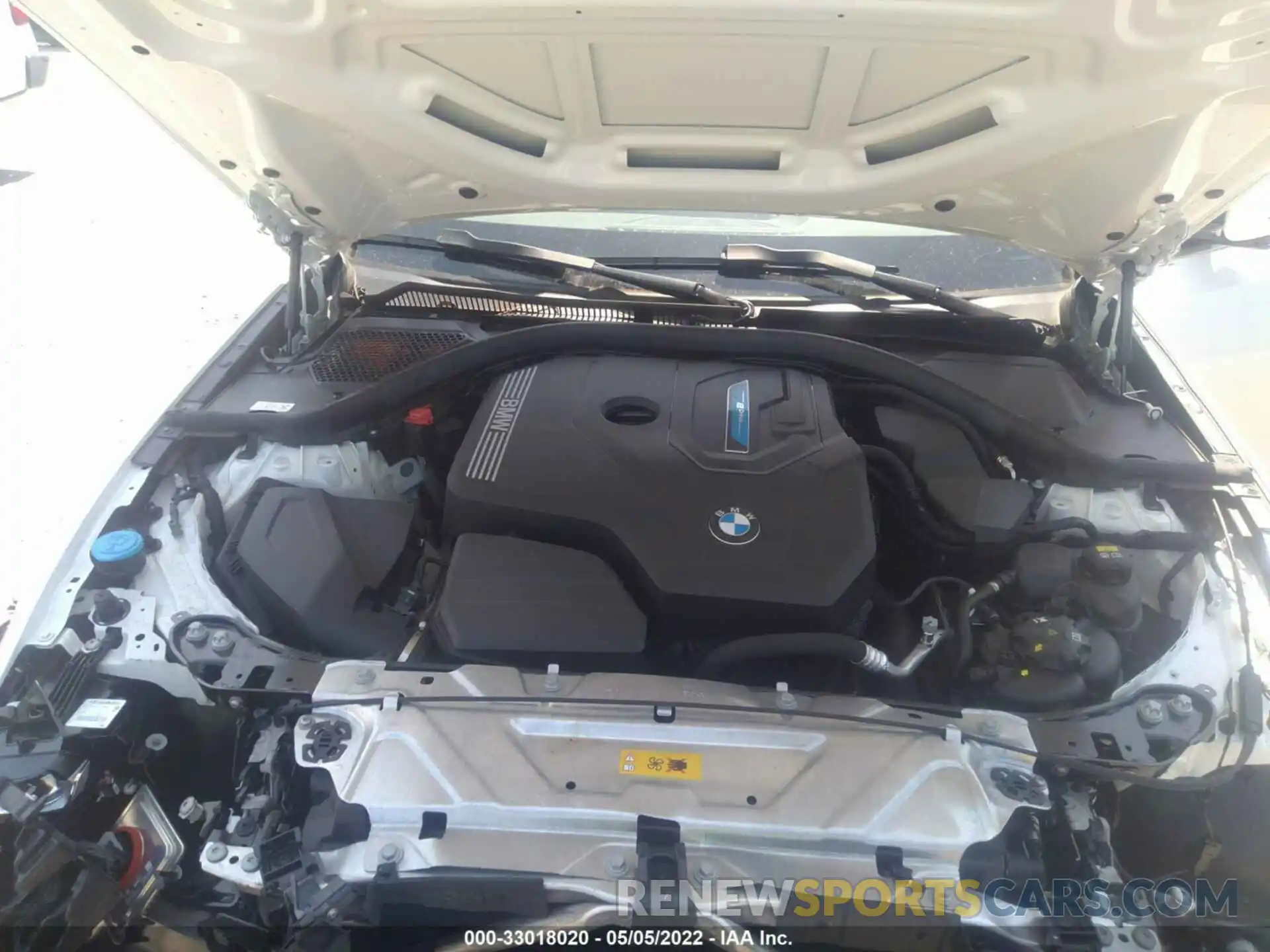 10 Фотография поврежденного автомобиля 3MW5P7J08M8C05681 BMW 3 SERIES 2021