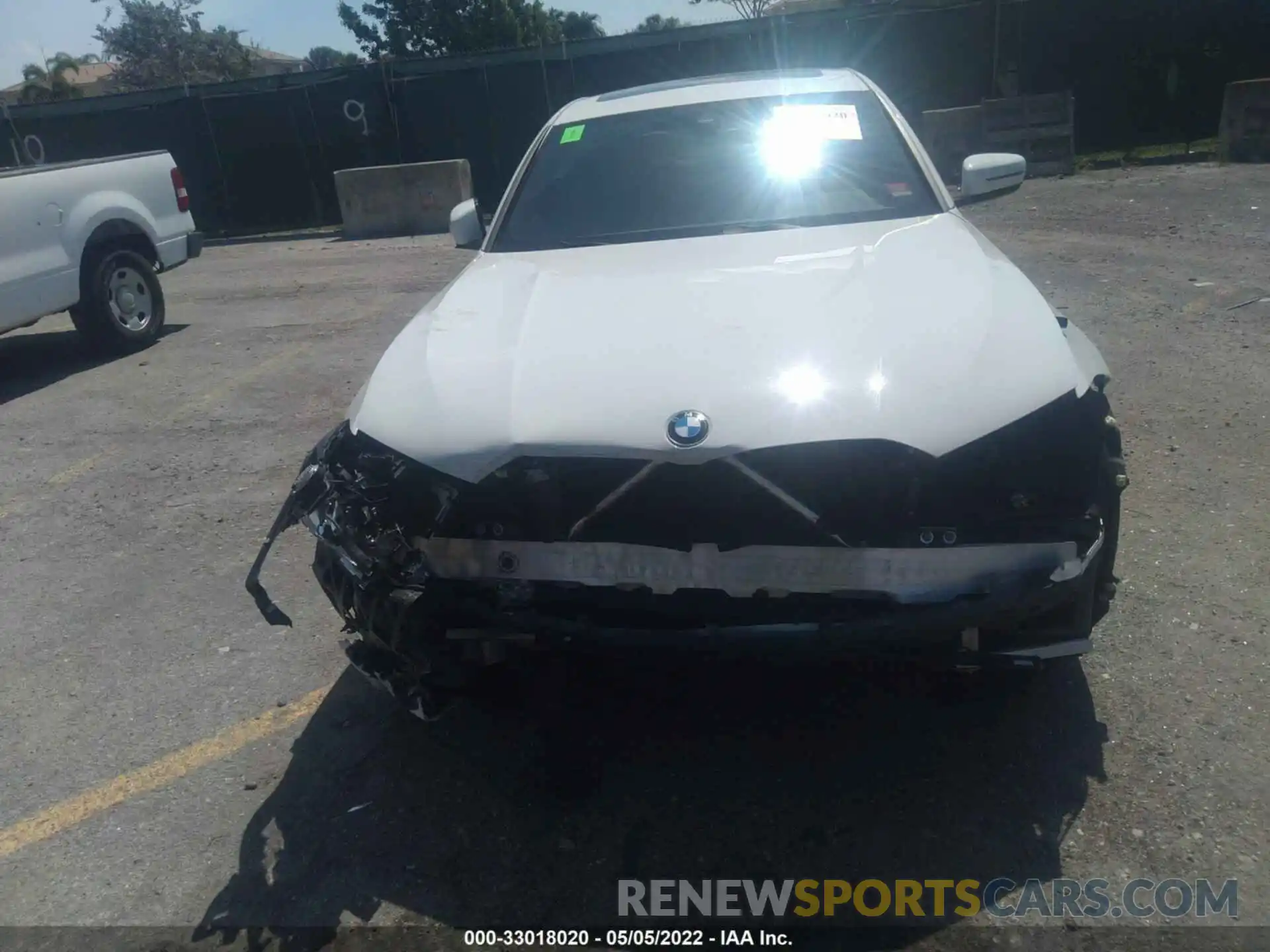 6 Photograph of a damaged car 3MW5P7J08M8C05681 BMW 3 SERIES 2021