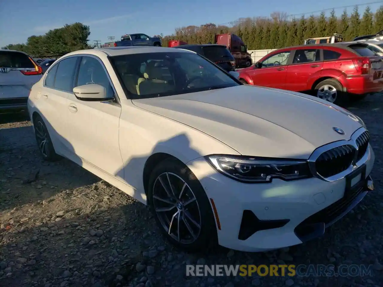 1 Photograph of a damaged car 3MW5P9J09M8B59743 BMW 3 SERIES 2021