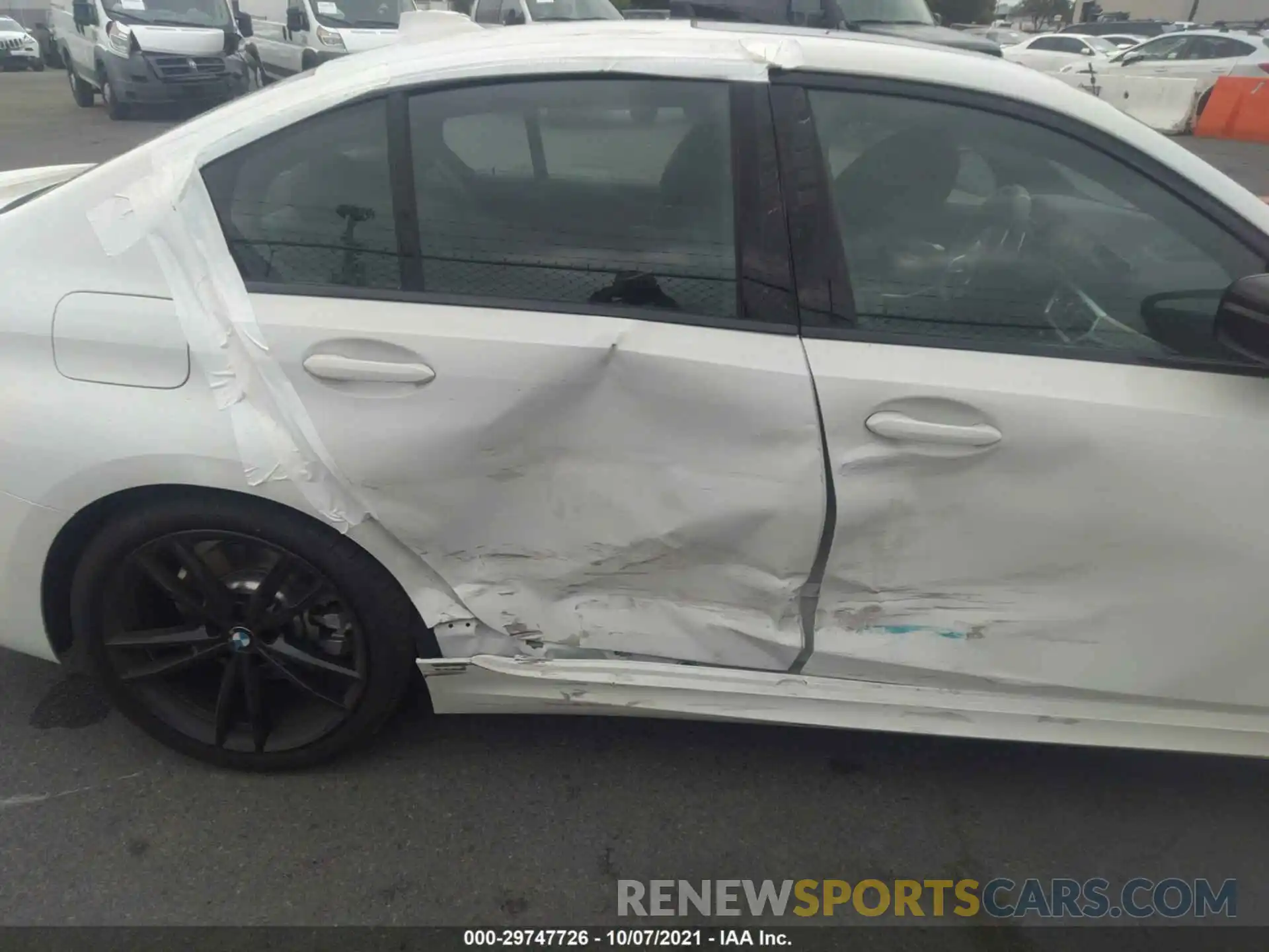 6 Photograph of a damaged car 3MW5R1J00M8B51428 BMW 3 SERIES 2021