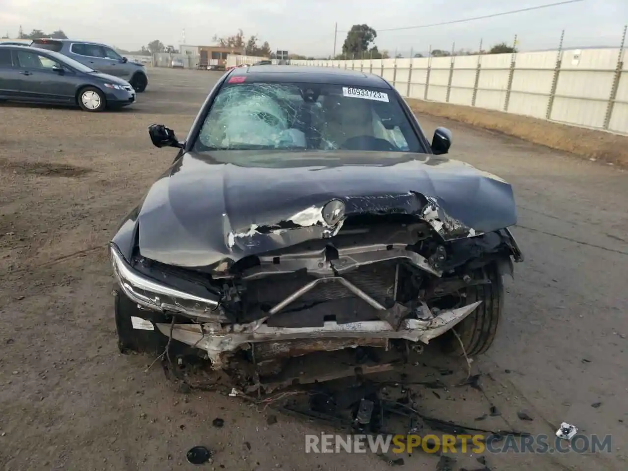 5 Photograph of a damaged car 3MW5R1J00M8B70027 BMW 3 SERIES 2021