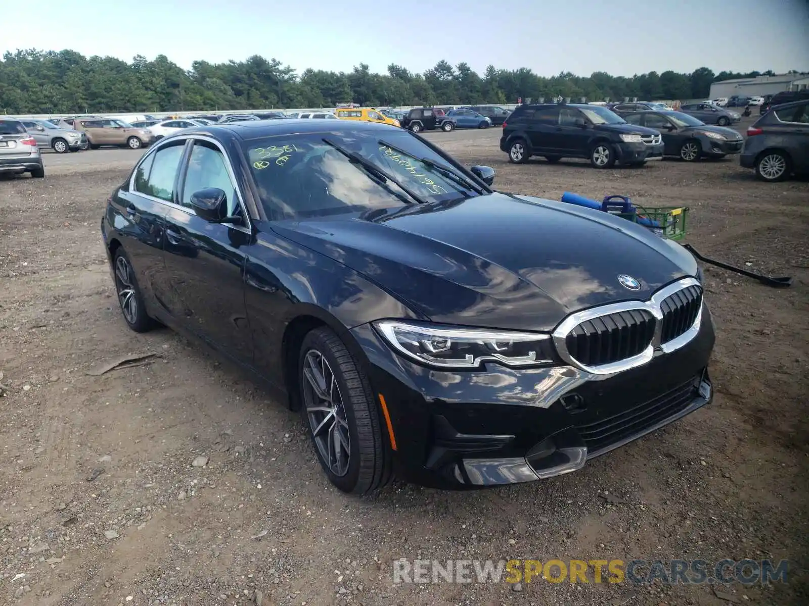 1 Photograph of a damaged car 3MW5R1J00M8B81299 BMW 3 SERIES 2021