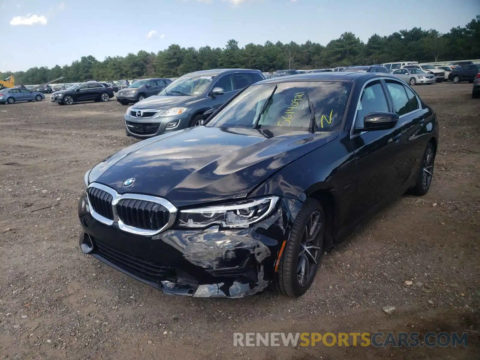 2 Photograph of a damaged car 3MW5R1J00M8B81299 BMW 3 SERIES 2021