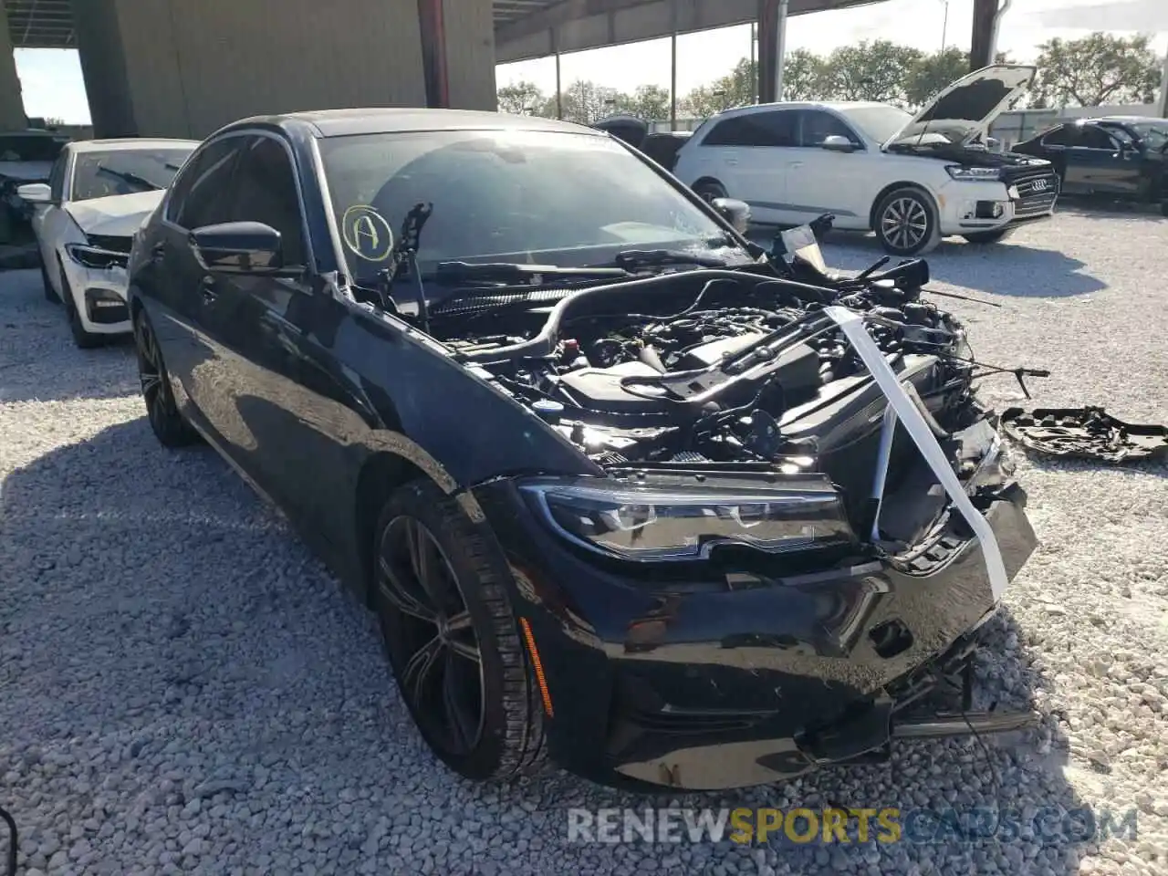 1 Photograph of a damaged car 3MW5R1J00M8B95770 BMW 3 SERIES 2021