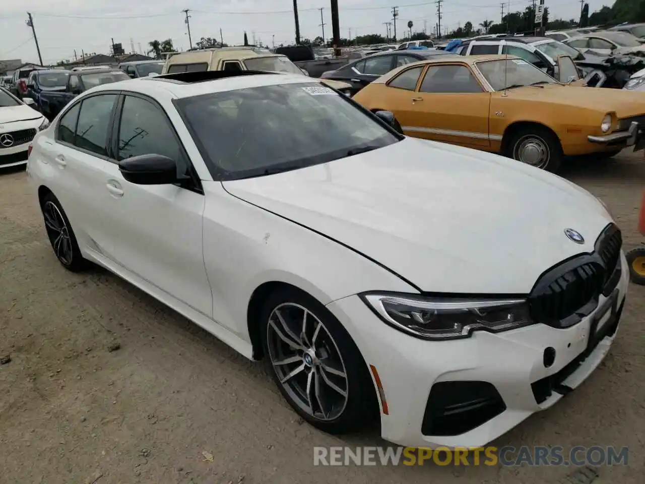 1 Photograph of a damaged car 3MW5R1J00M8C03320 BMW 3 SERIES 2021