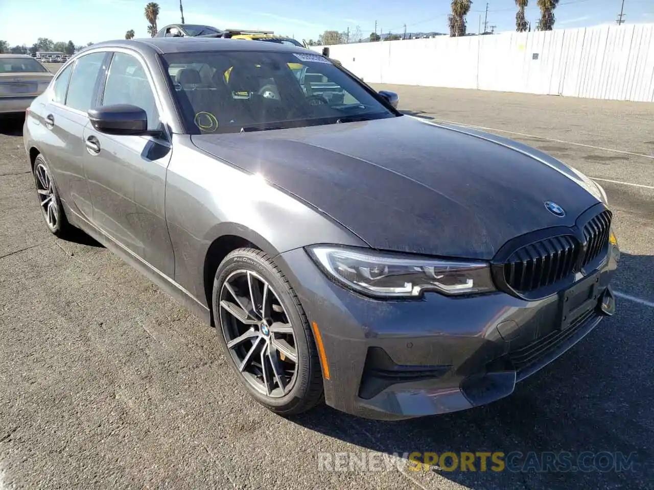 1 Photograph of a damaged car 3MW5R1J01M8B66584 BMW 3 SERIES 2021