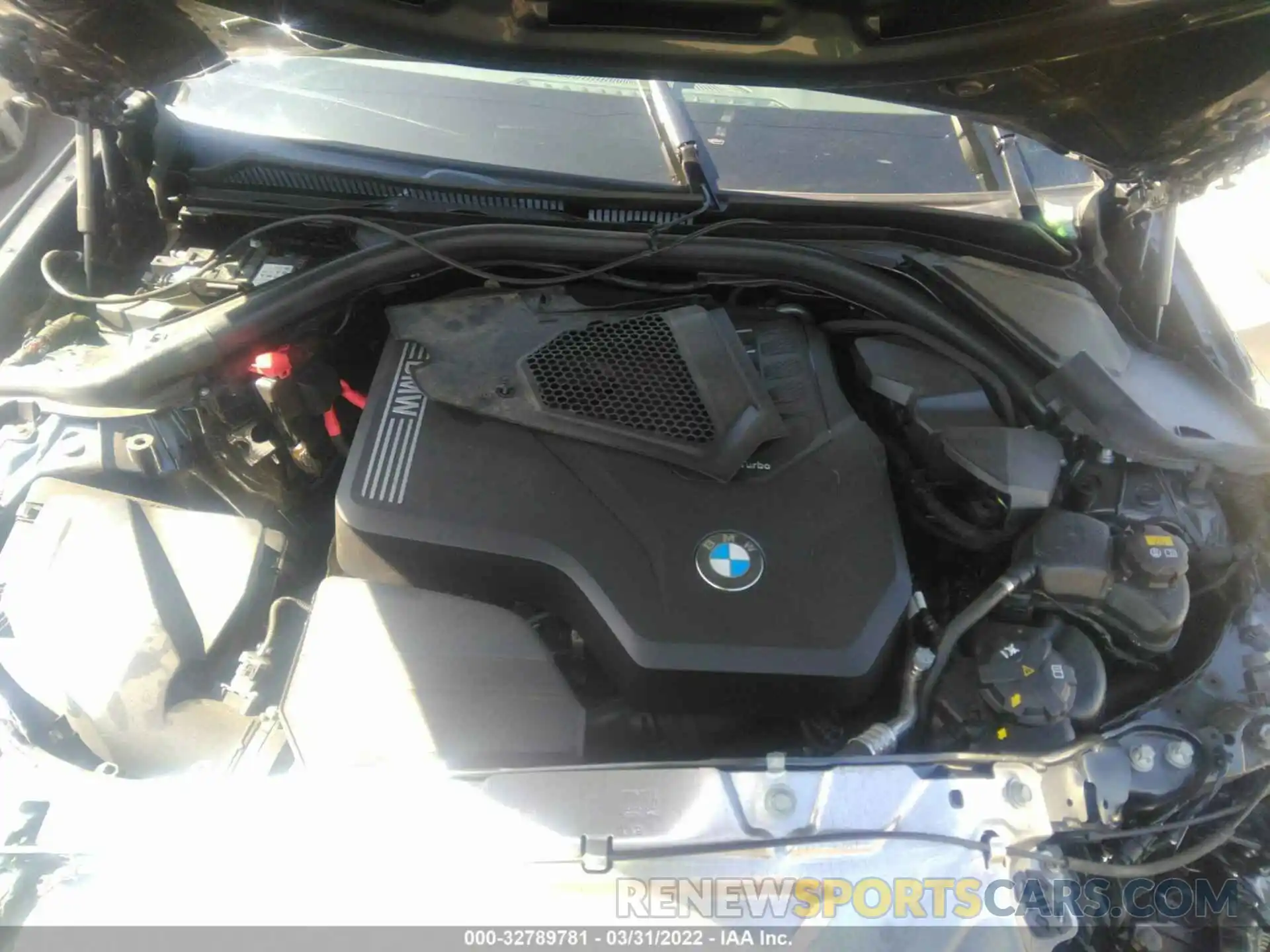 10 Фотография поврежденного автомобиля 3MW5R1J01M8B72448 BMW 3 SERIES 2021