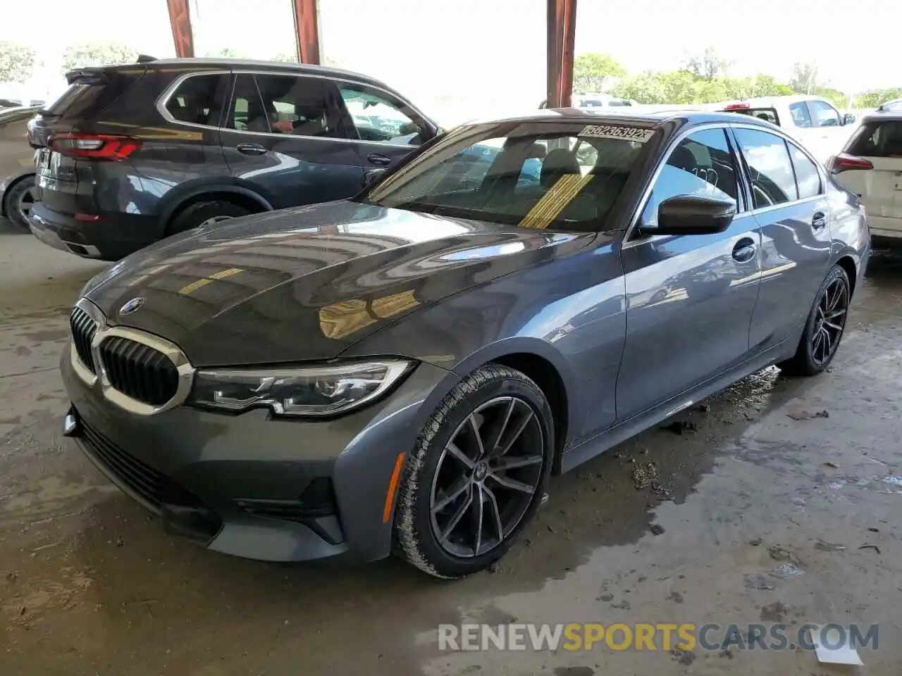 2 Photograph of a damaged car 3MW5R1J01M8C11197 BMW 3 SERIES 2021