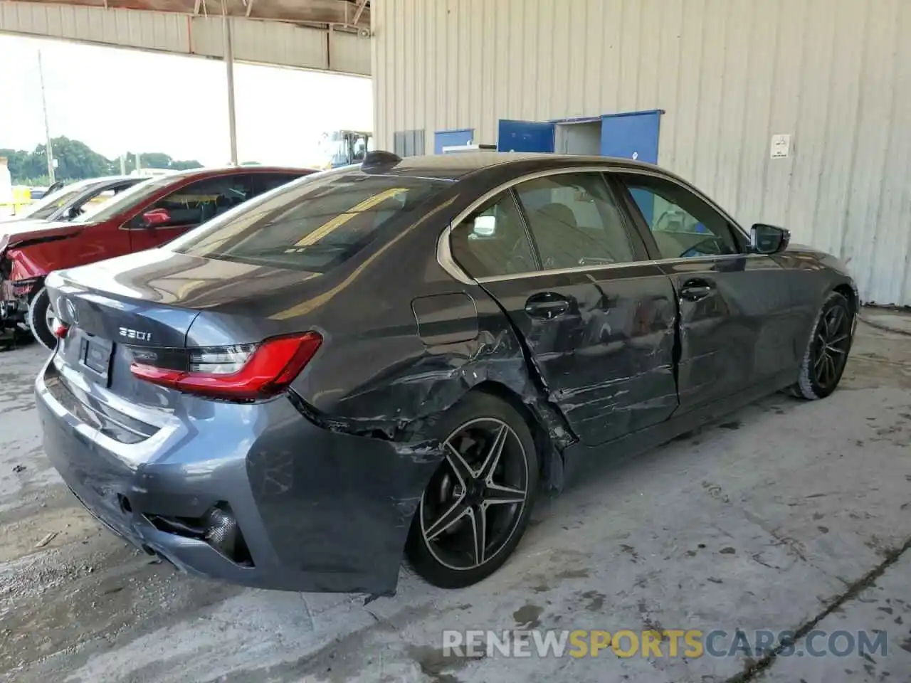 9 Photograph of a damaged car 3MW5R1J01M8C11197 BMW 3 SERIES 2021