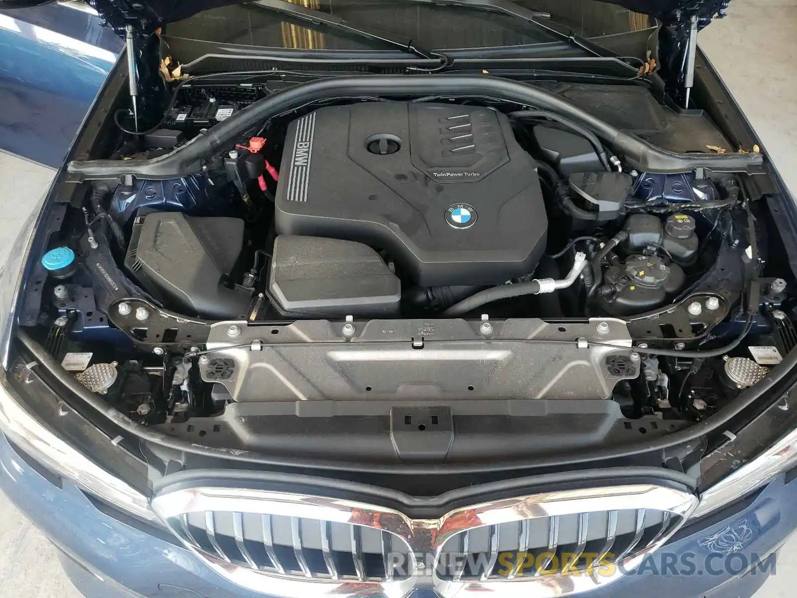 7 Фотография поврежденного автомобиля 3MW5R1J02M8B50670 BMW 3 SERIES 2021