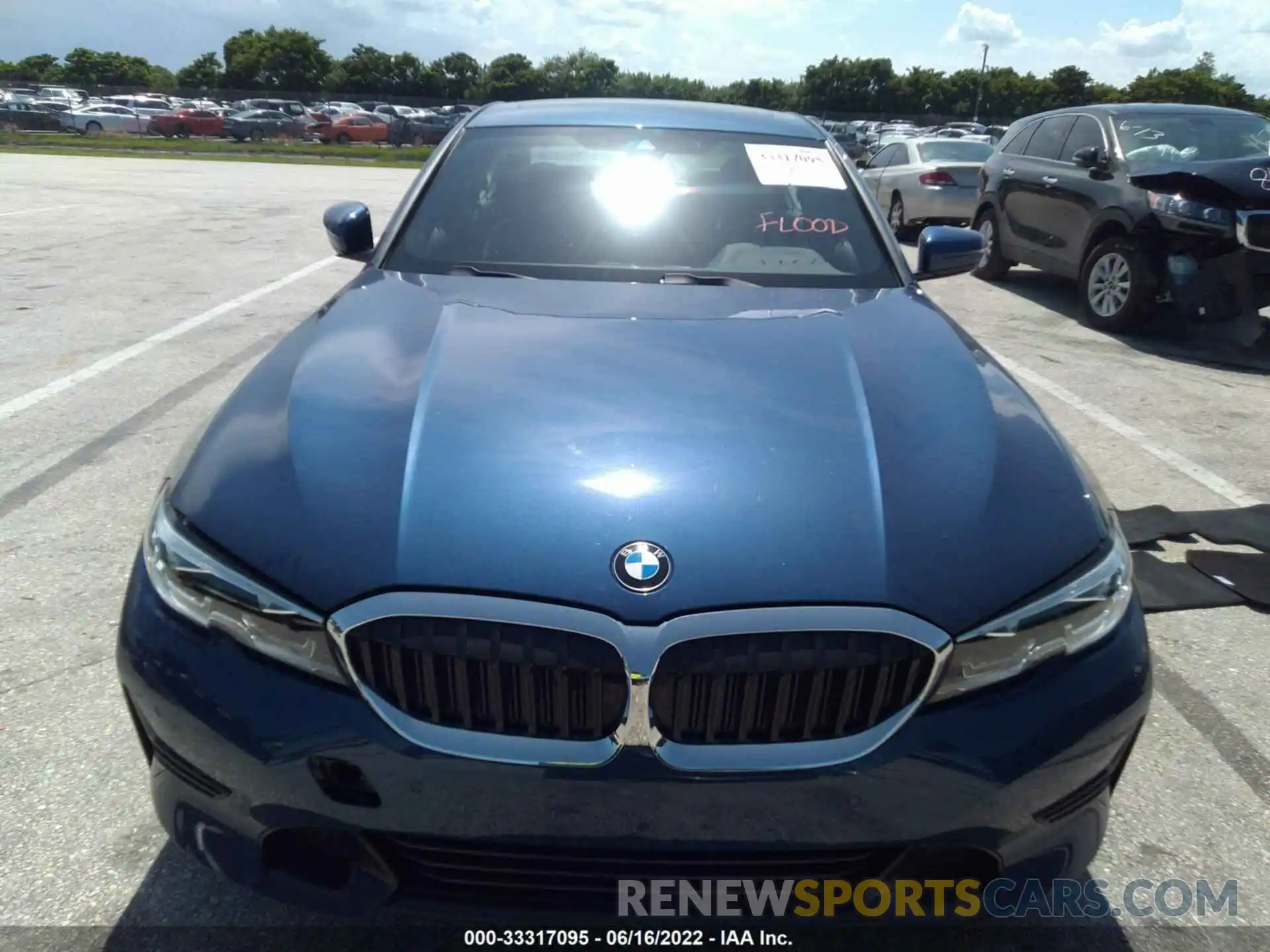 6 Photograph of a damaged car 3MW5R1J02M8B59143 BMW 3 SERIES 2021