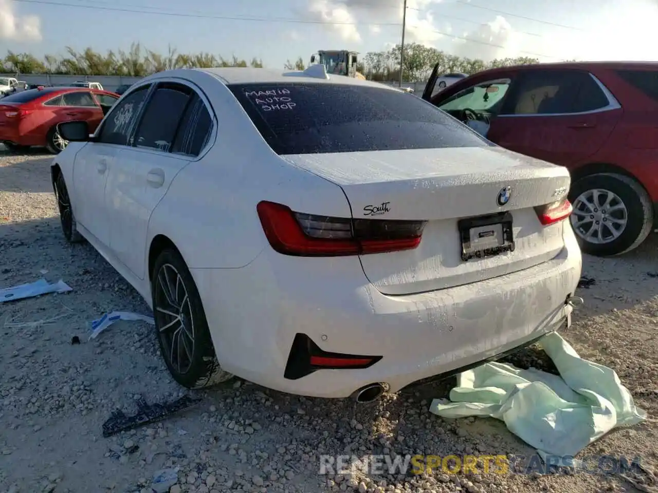 3 Photograph of a damaged car 3MW5R1J02M8B59157 BMW 3 SERIES 2021