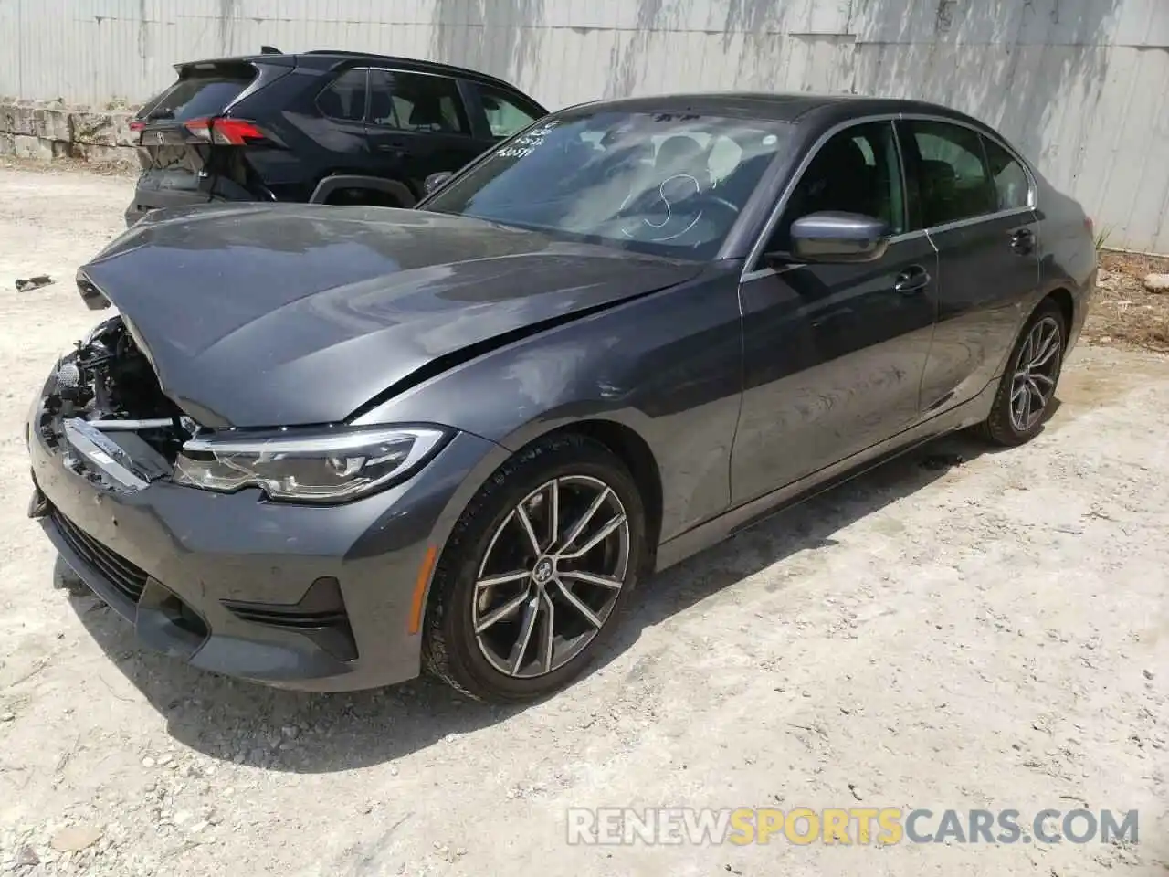 2 Photograph of a damaged car 3MW5R1J02M8C07336 BMW 3 SERIES 2021