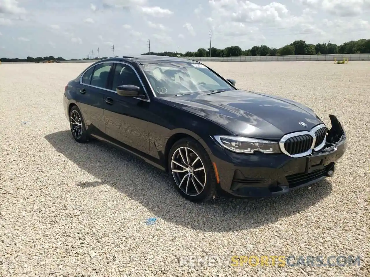 1 Photograph of a damaged car 3MW5R1J02M8C07742 BMW 3 SERIES 2021