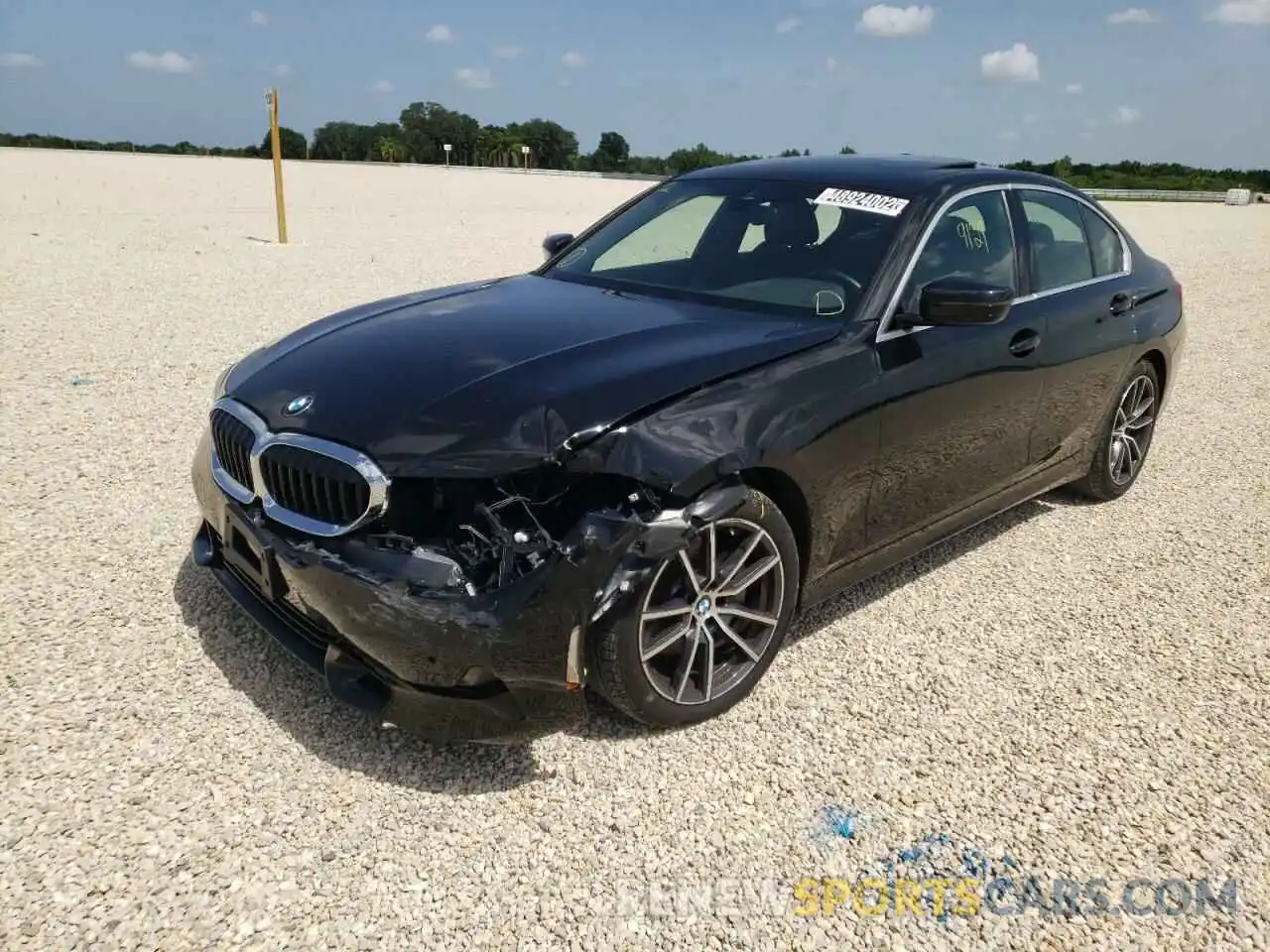 2 Photograph of a damaged car 3MW5R1J02M8C07742 BMW 3 SERIES 2021