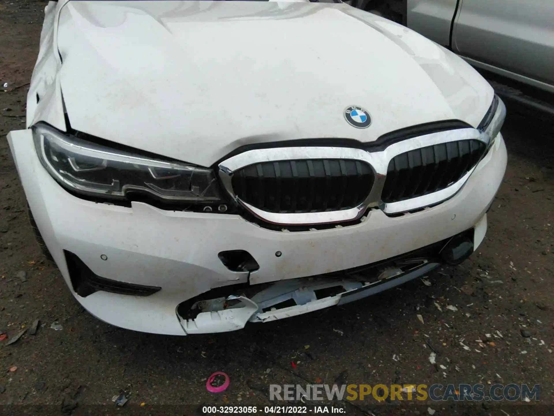 6 Photograph of a damaged car 3MW5R1J03M8B48264 BMW 3 SERIES 2021