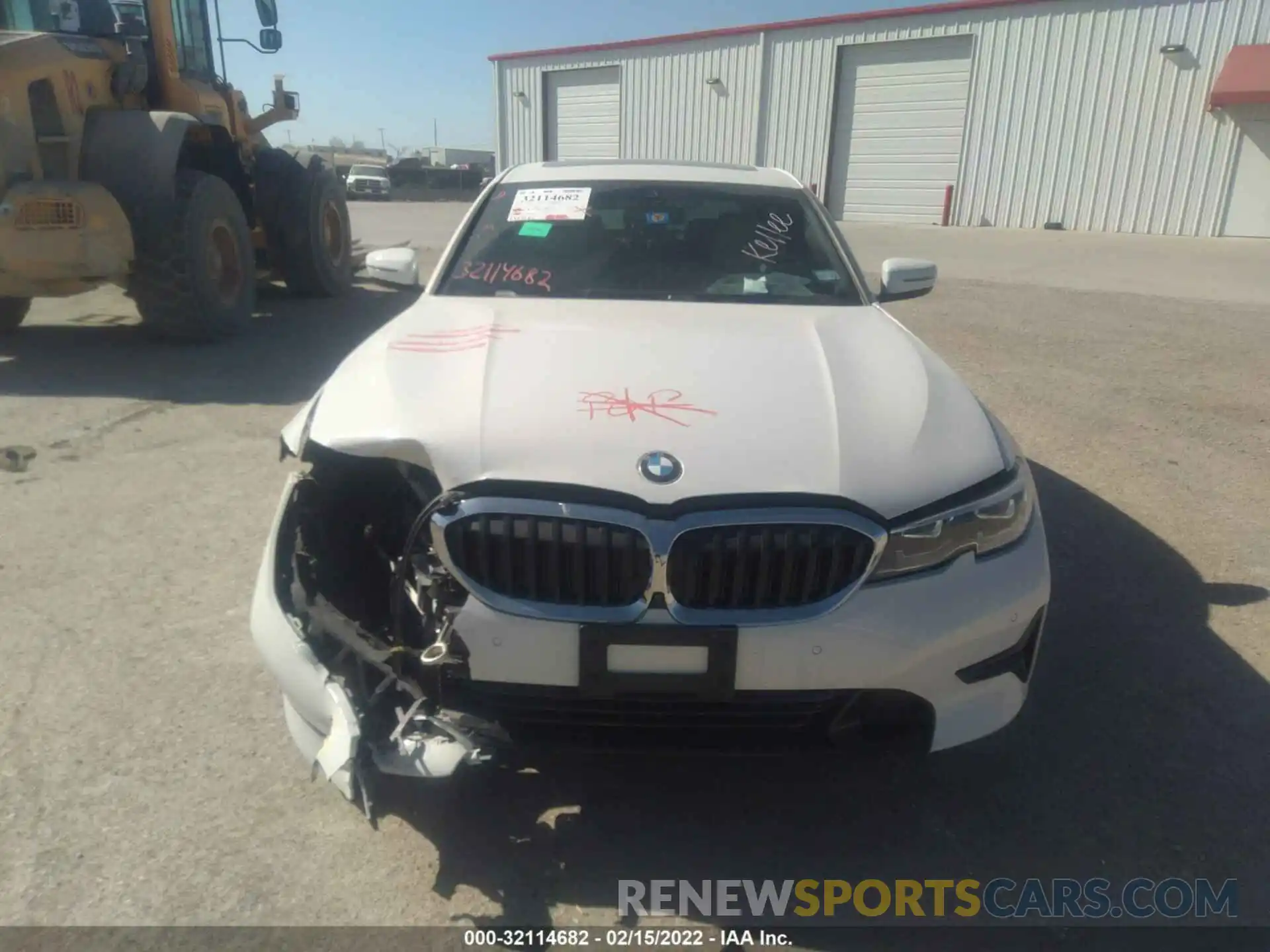 6 Photograph of a damaged car 3MW5R1J03M8B55800 BMW 3 SERIES 2021