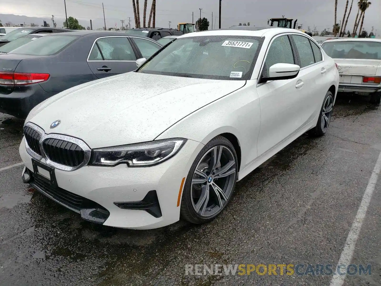 2 Photograph of a damaged car 3MW5R1J03M8B61614 BMW 3 SERIES 2021