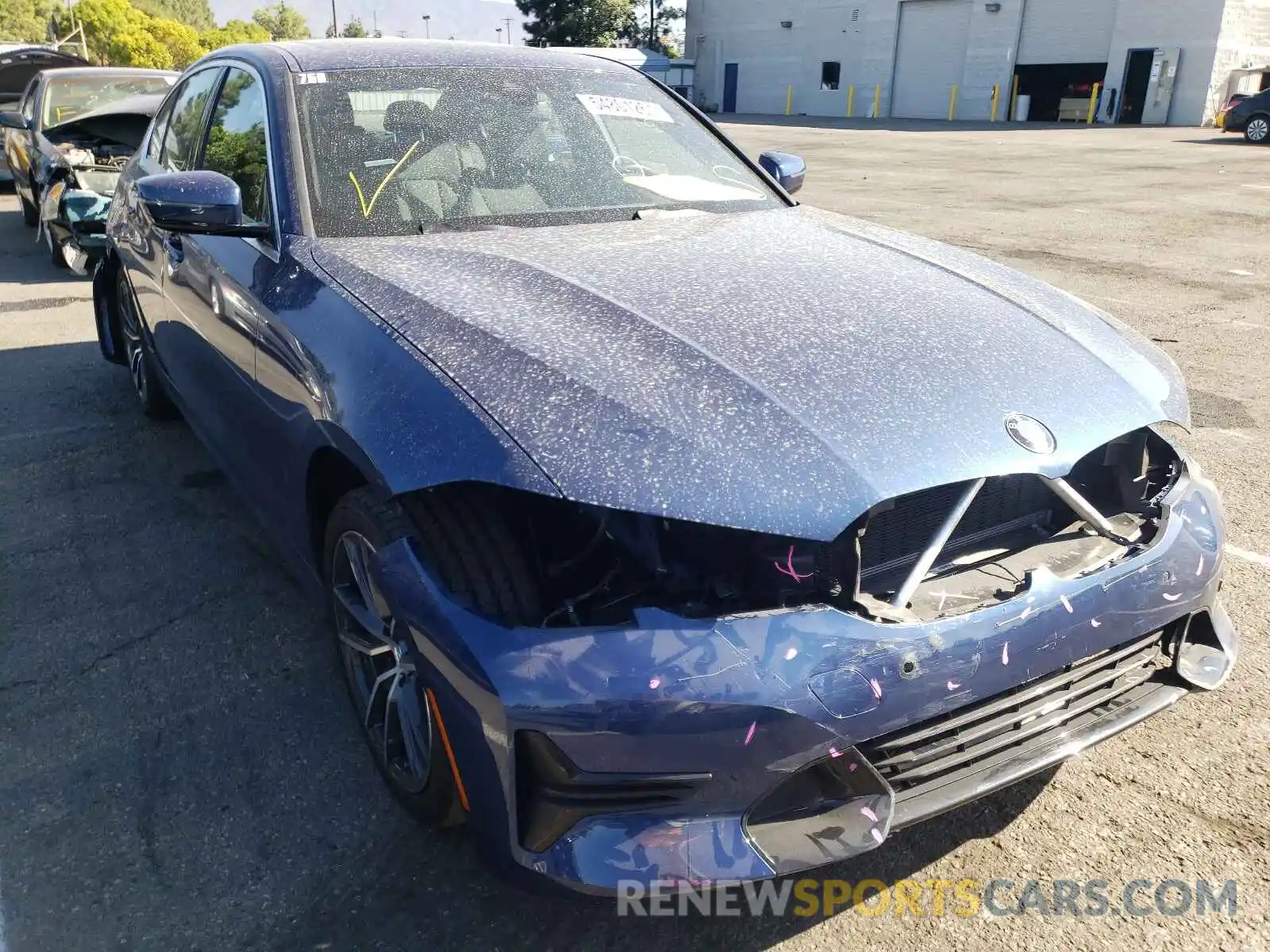 1 Photograph of a damaged car 3MW5R1J03M8B92300 BMW 3 SERIES 2021