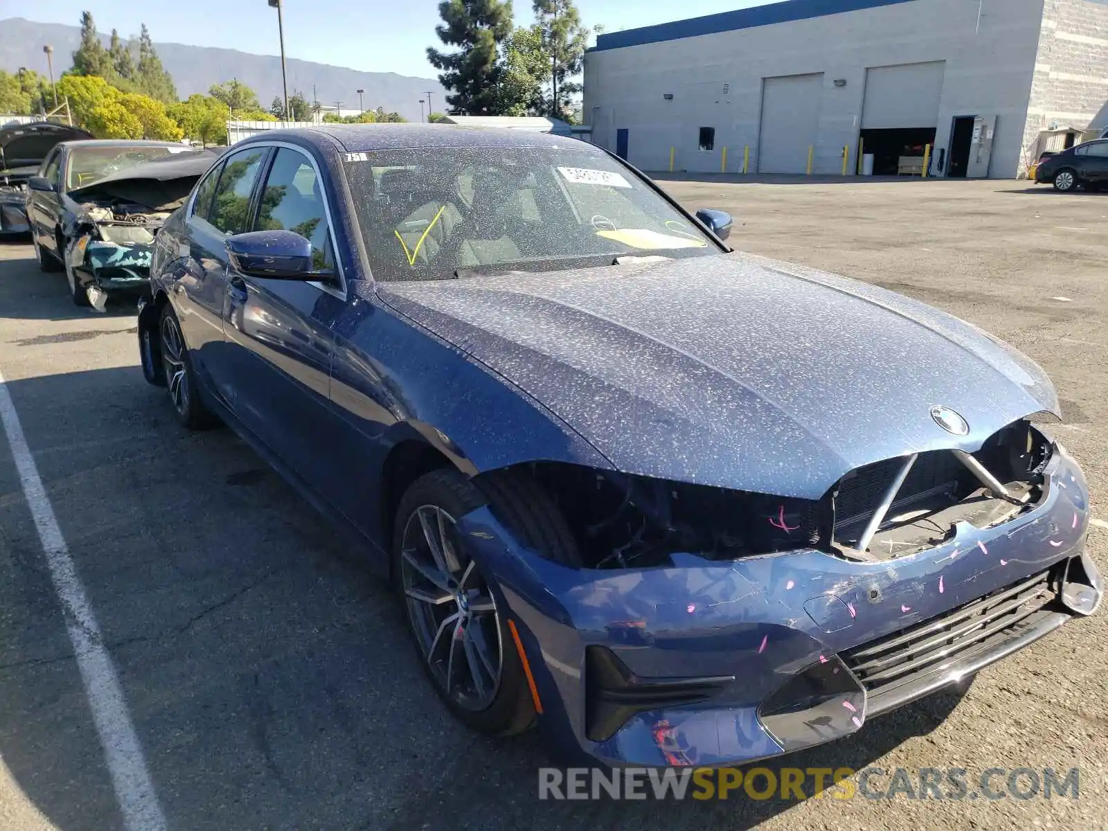 9 Photograph of a damaged car 3MW5R1J03M8B92300 BMW 3 SERIES 2021