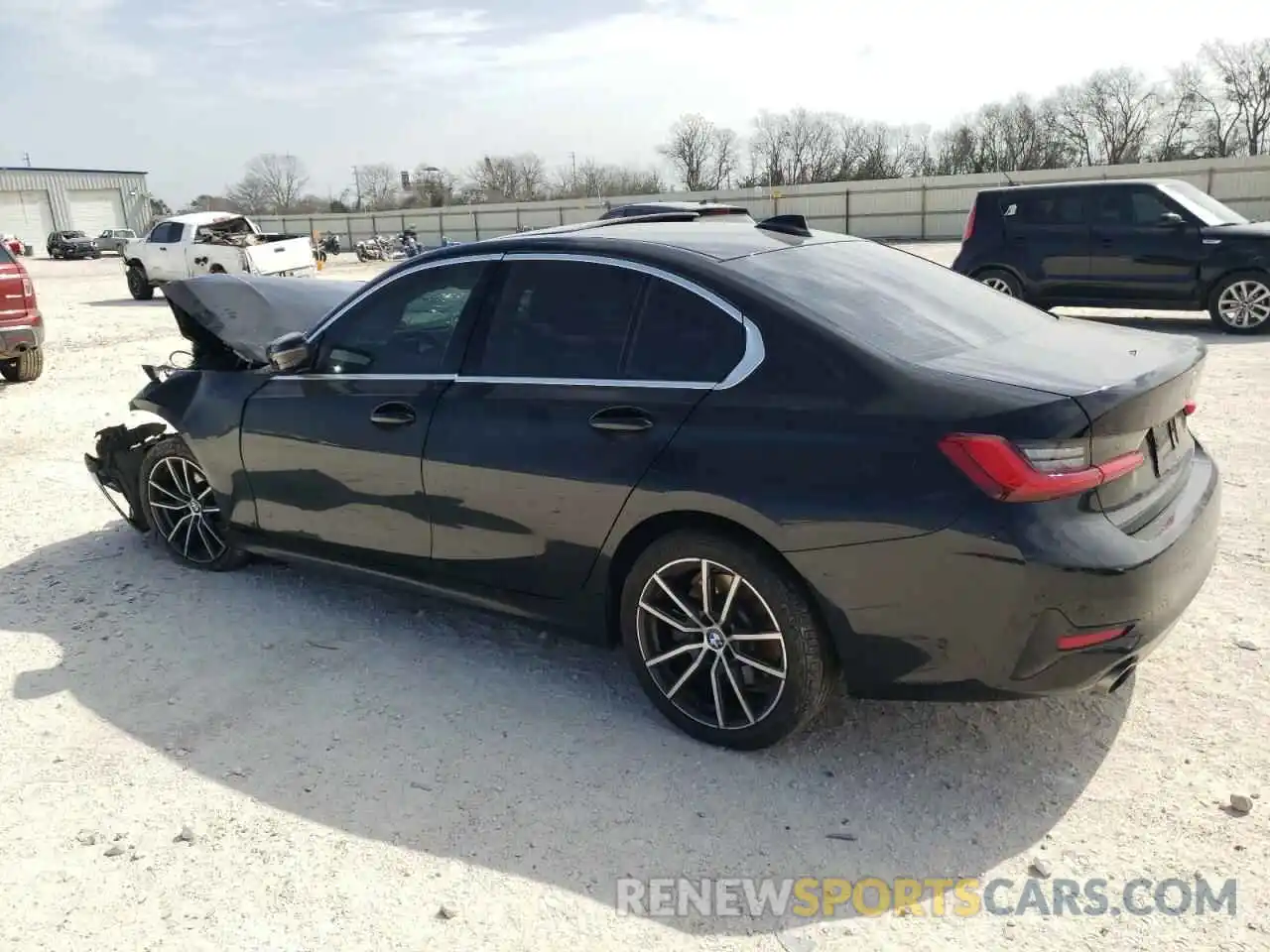 2 Photograph of a damaged car 3MW5R1J04M8B47057 BMW 3 SERIES 2021