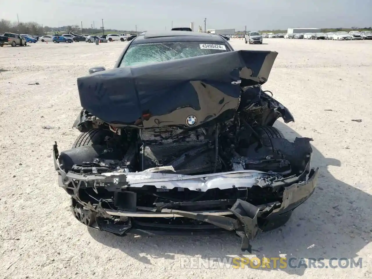 5 Photograph of a damaged car 3MW5R1J04M8B47057 BMW 3 SERIES 2021