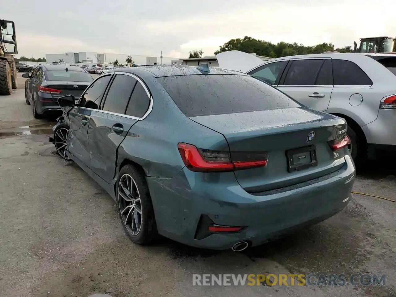 3 Photograph of a damaged car 3MW5R1J04M8B66577 BMW 3 SERIES 2021