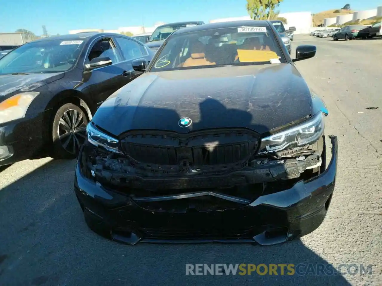 9 Photograph of a damaged car 3MW5R1J04M8B77756 BMW 3 SERIES 2021