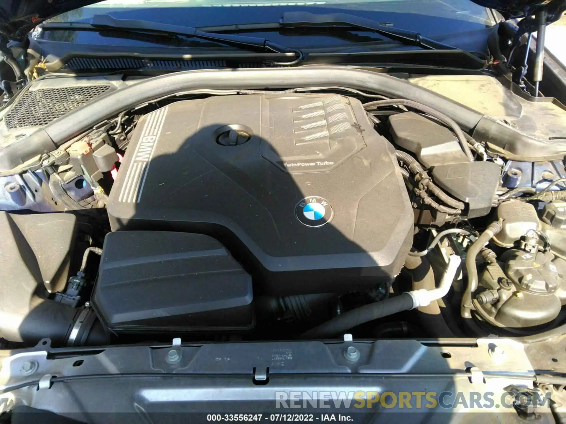 10 Фотография поврежденного автомобиля 3MW5R1J04M8B78633 BMW 3 SERIES 2021