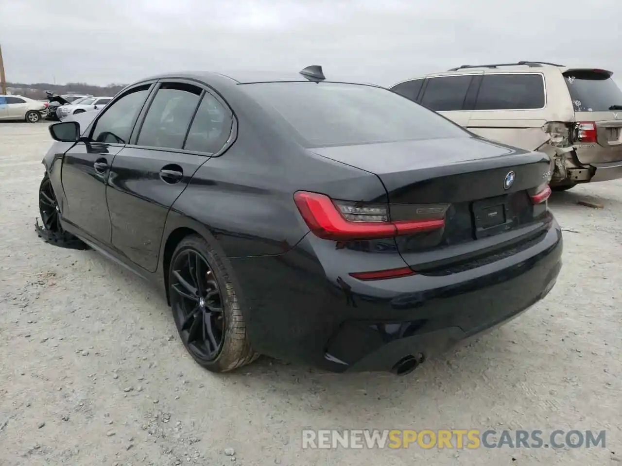 3 Photograph of a damaged car 3MW5R1J04M8B91110 BMW 3 SERIES 2021