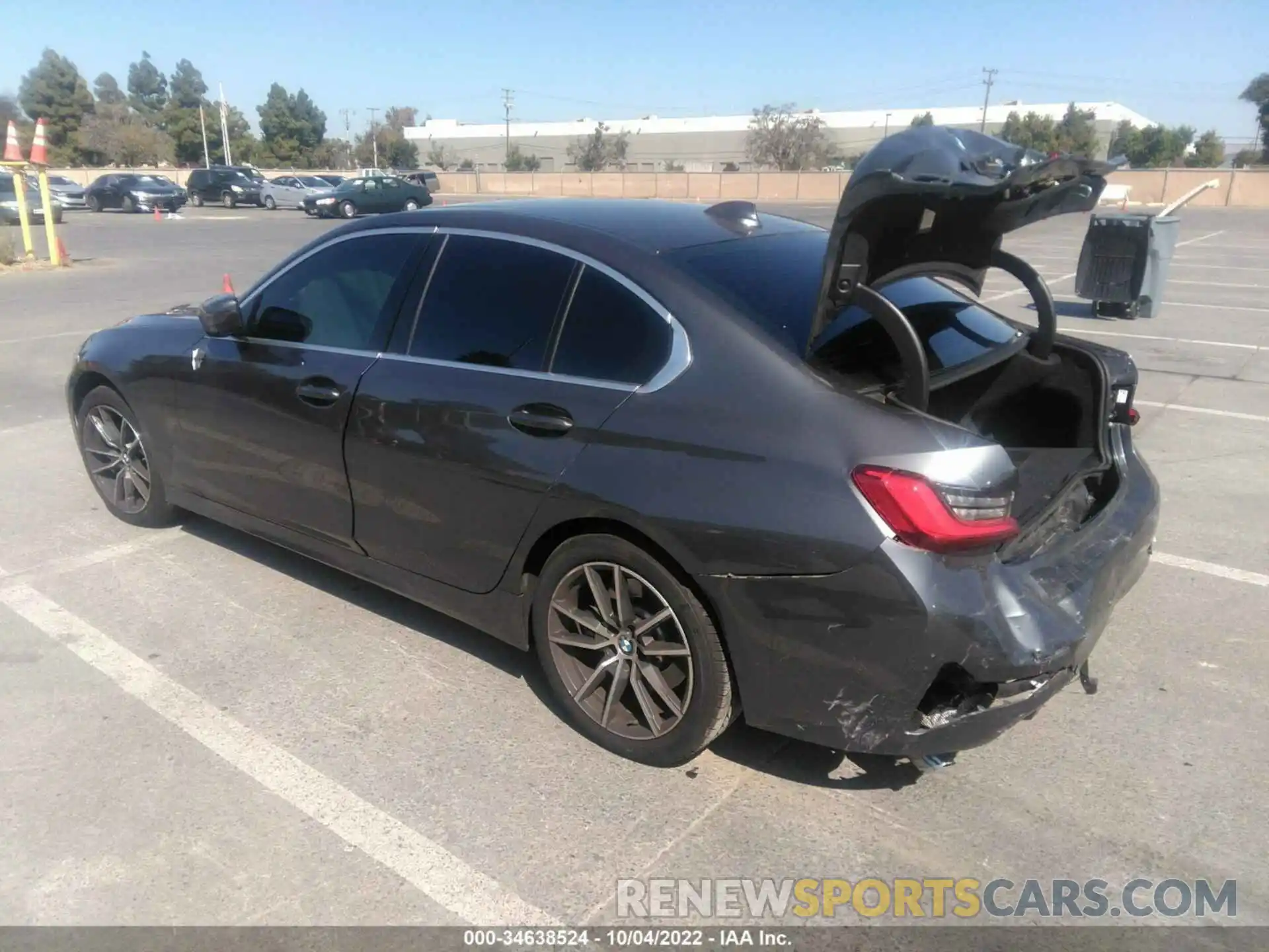 3 Photograph of a damaged car 3MW5R1J04M8B99529 BMW 3 SERIES 2021