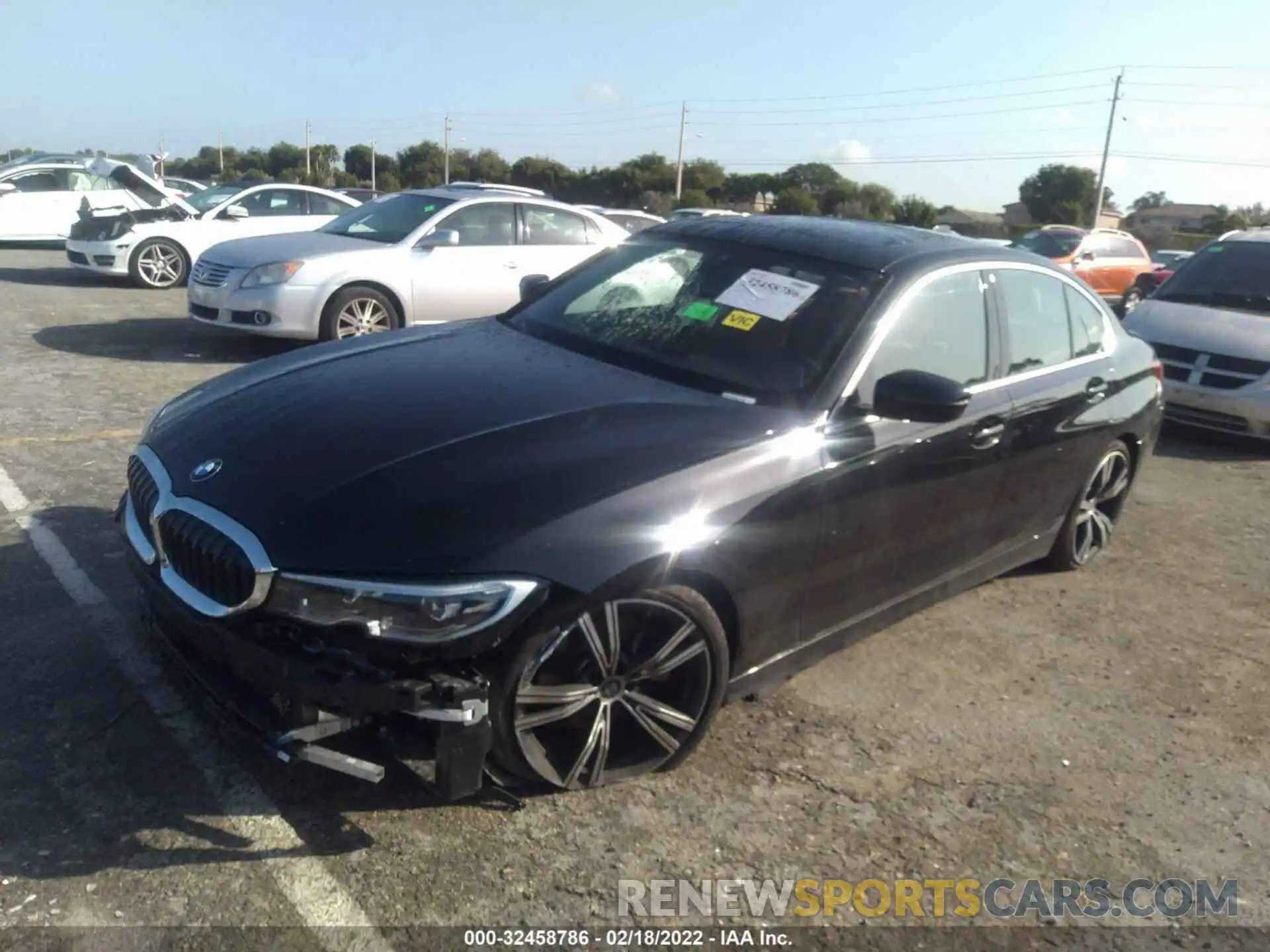 2 Photograph of a damaged car 3MW5R1J04M8C03515 BMW 3 SERIES 2021