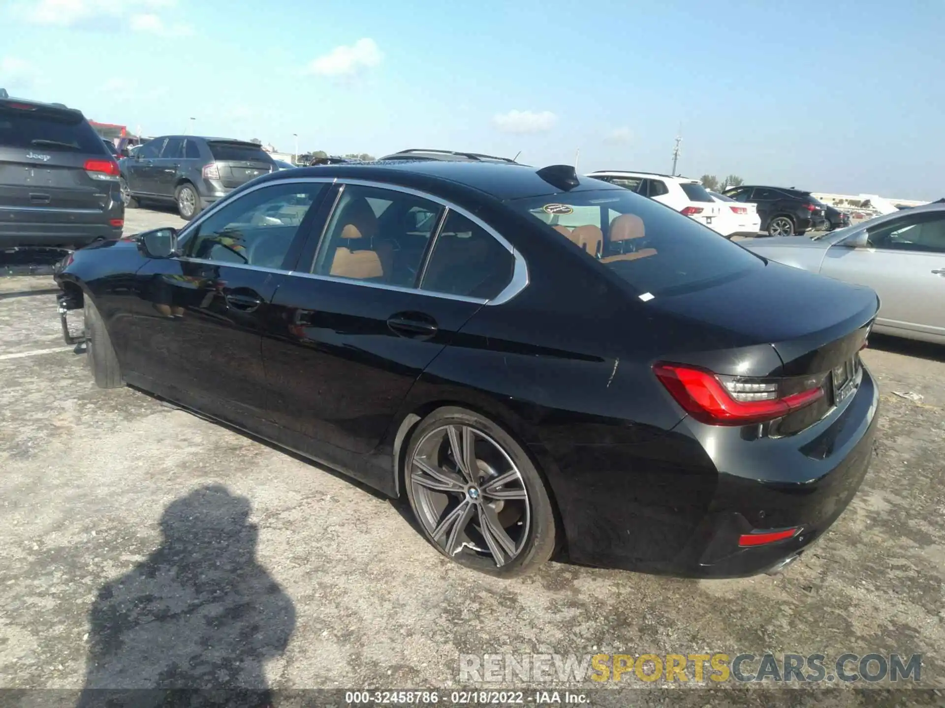 3 Фотография поврежденного автомобиля 3MW5R1J04M8C03515 BMW 3 SERIES 2021