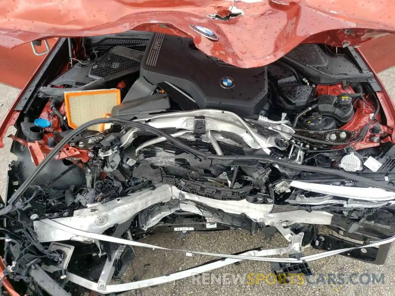 7 Photograph of a damaged car 3MW5R1J04M8C05006 BMW 3 SERIES 2021