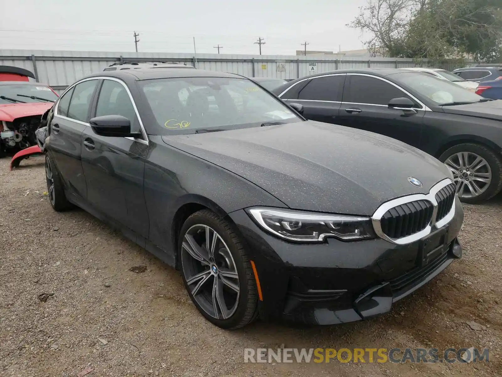 1 Photograph of a damaged car 3MW5R1J05M8B50050 BMW 3 SERIES 2021