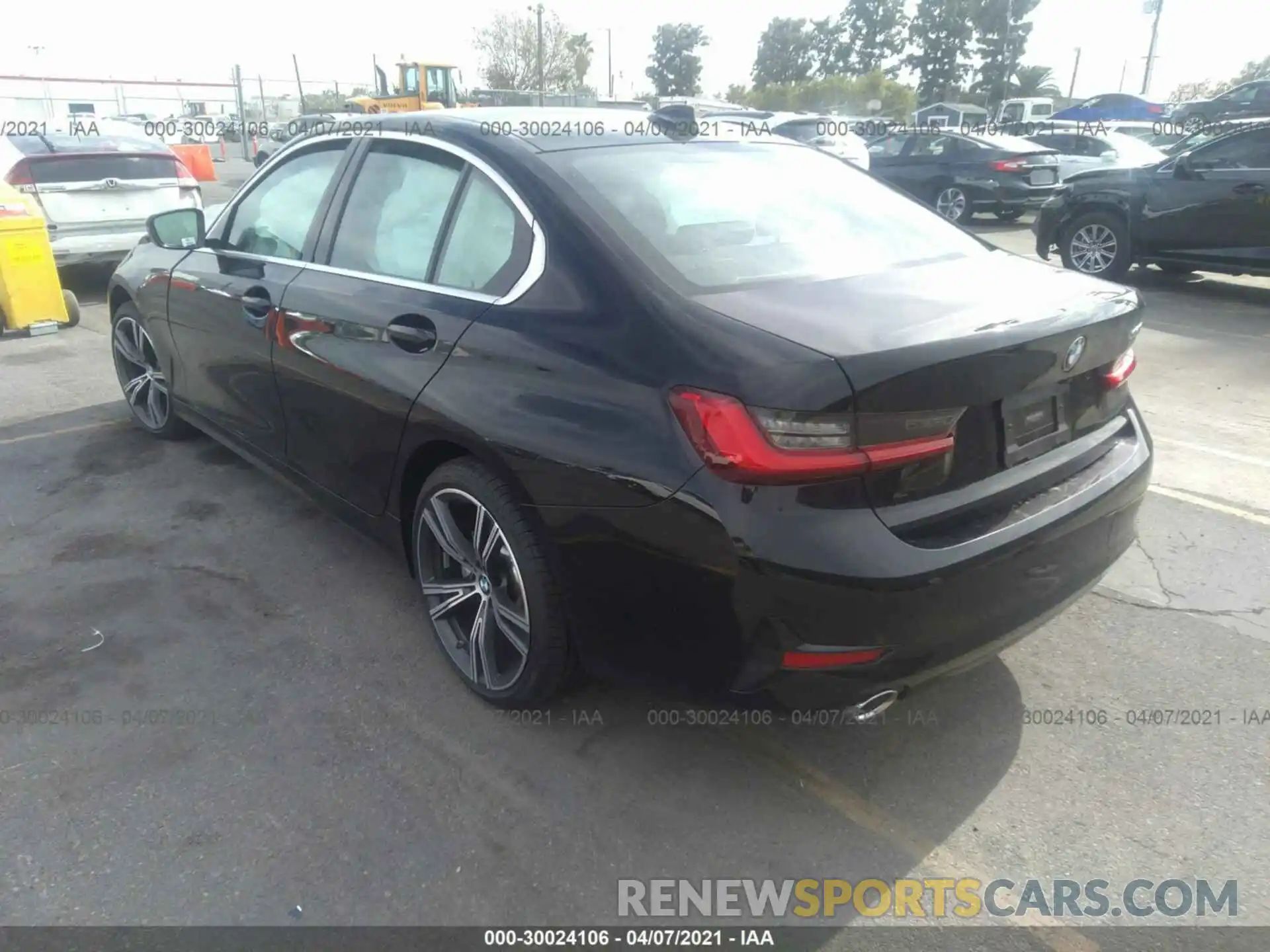 3 Photograph of a damaged car 3MW5R1J05M8B50209 BMW 3 SERIES 2021