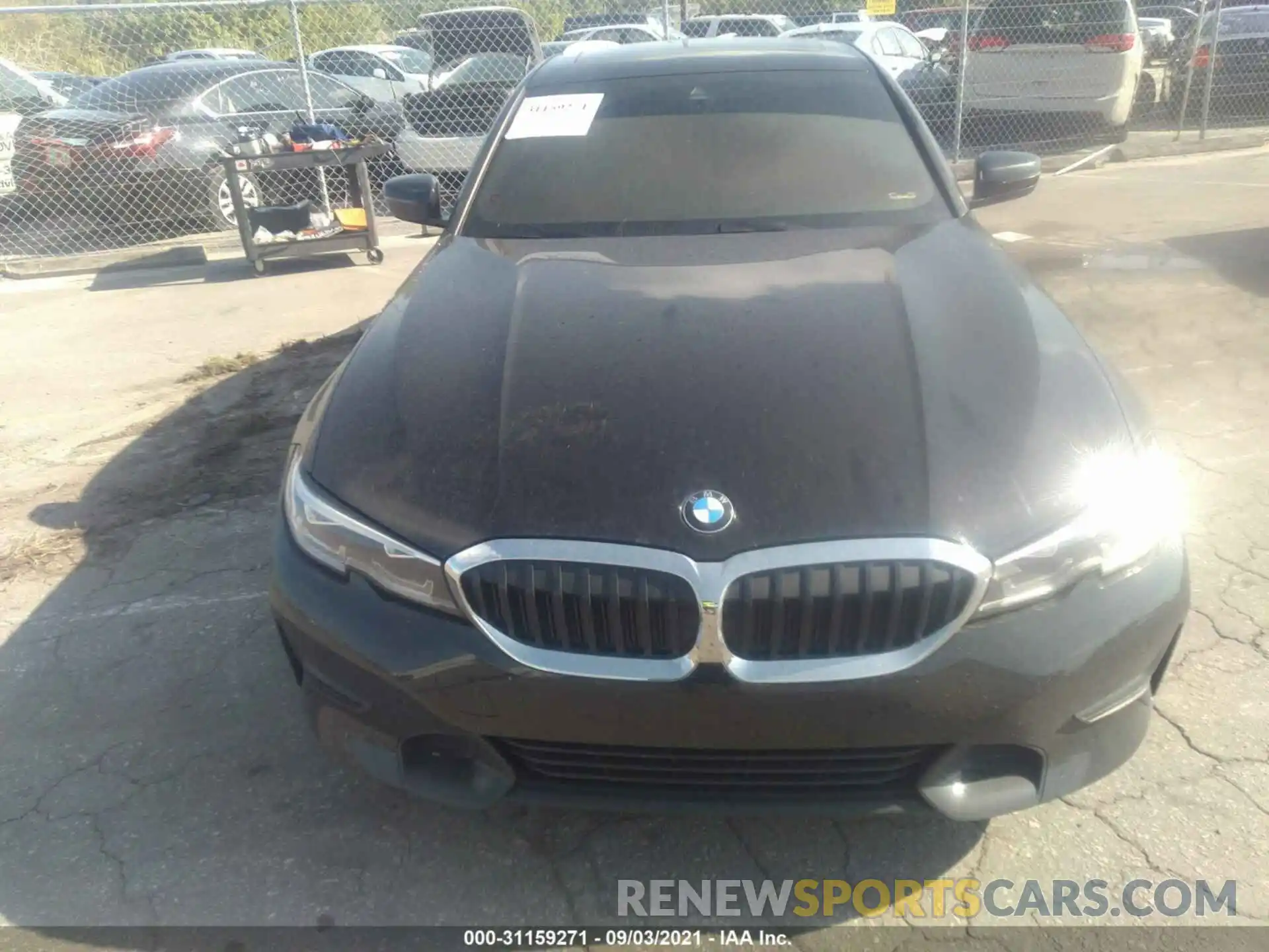 6 Фотография поврежденного автомобиля 3MW5R1J05M8B67821 BMW 3 SERIES 2021